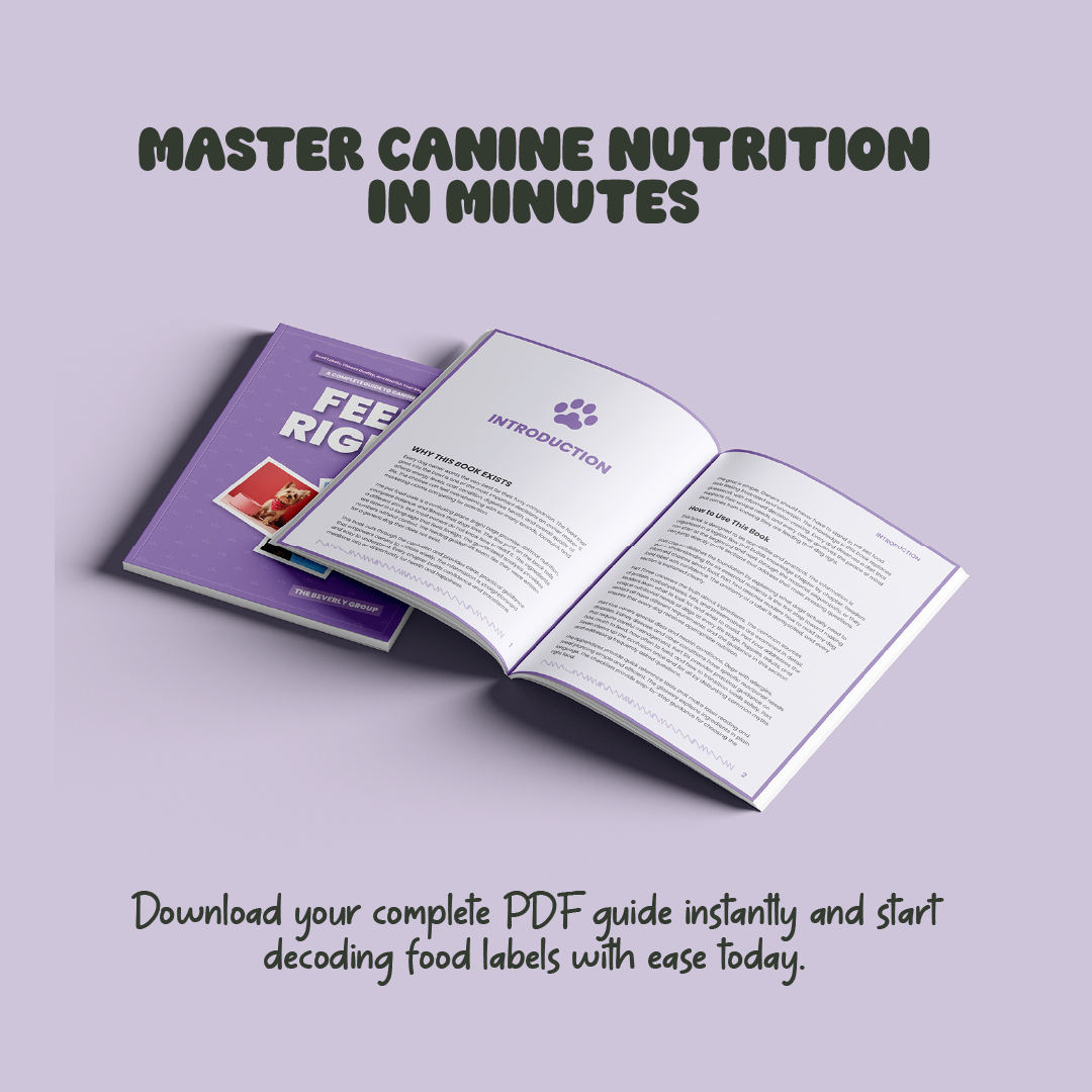 Feed Right – The Complete Guide to Canine Nutrition